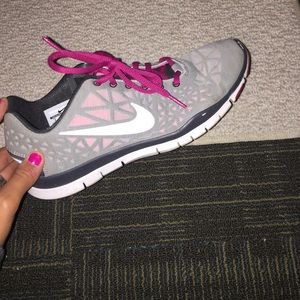 Nike Free running shoes size 9 in women's