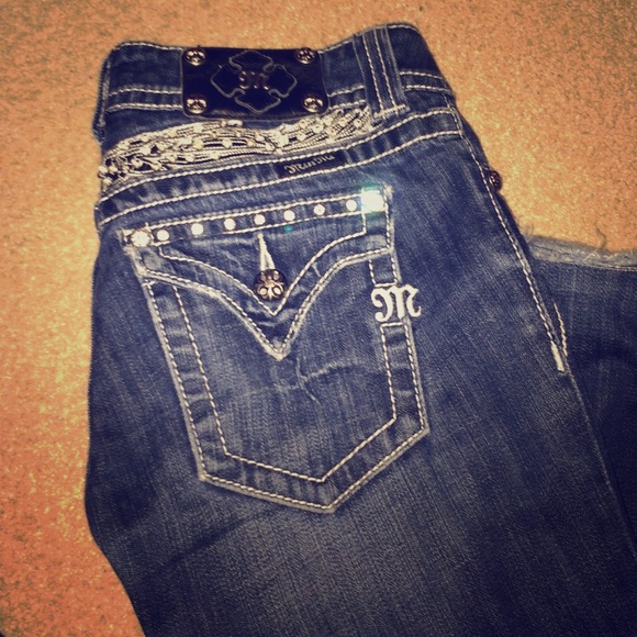 Miss Me boot cut jeans- women's size 27