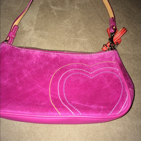 Valentine coach mini purse too cute
