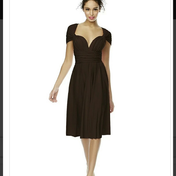 Dessy Wrap Dress - Picture 2 of 4