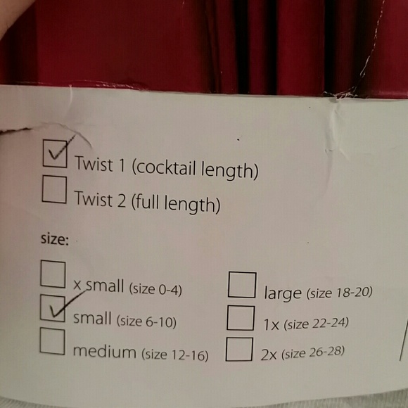 Dessy Wrap Dress - Picture 3 of 4