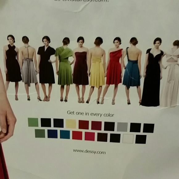 Dessy Wrap Dress - Picture 4 of 4