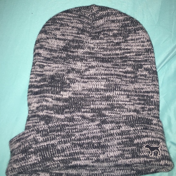 Victoria Secret Pink grey beanie (never worn)