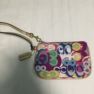 Coach Wristlet