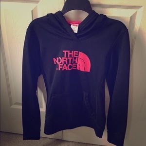 Black & Red Northface Hoodie