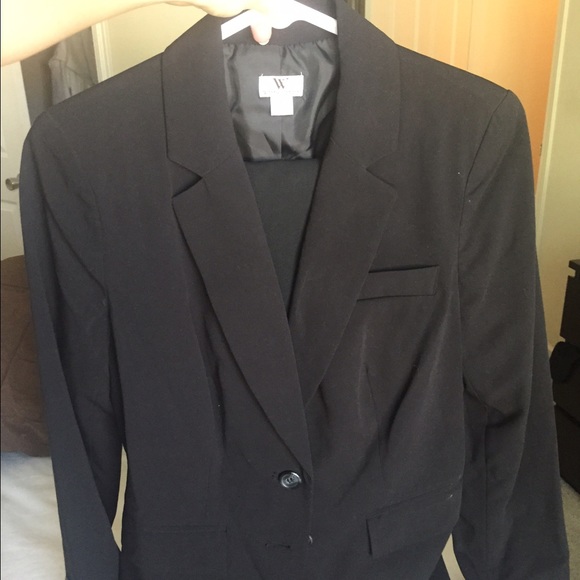 Worthington Size 4 Black 3-Piece Women's Suit