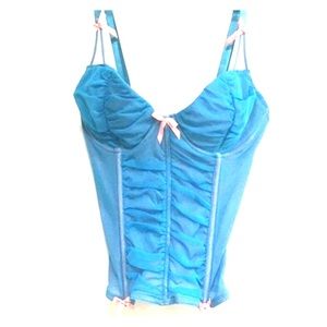 Baby Blue Boustier/Corset
