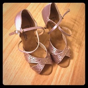Gfranco ballroom/salsa dance shoes