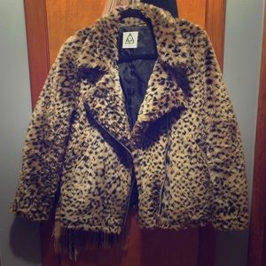 UNIF brand cheetah coat