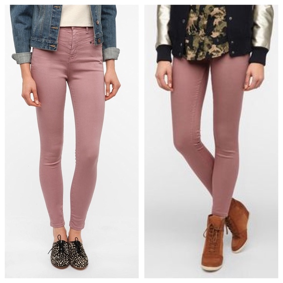 Urban Outfitters BDG high waisted denim in Rose