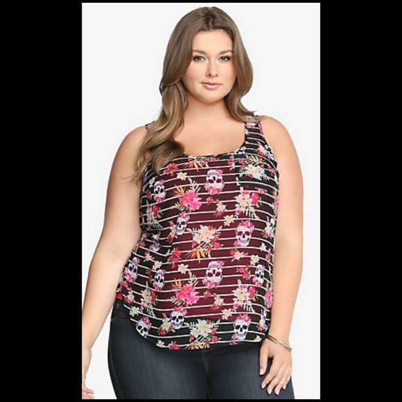 SALE!!! Torrid Skull Tank