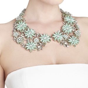 BCBG Floral Peter Pan Collar Necklace