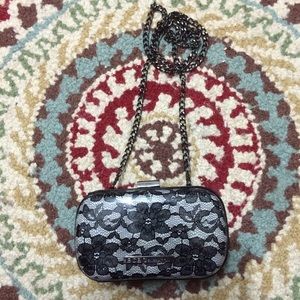 BCBGeneration floral box purse