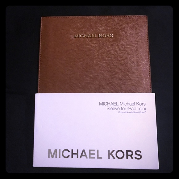 New brown Michael Kors iPad mini sleeve