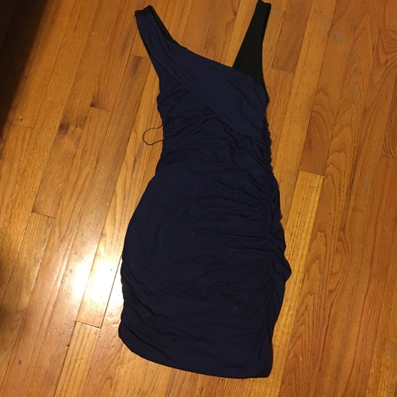 Sexy navy express dress