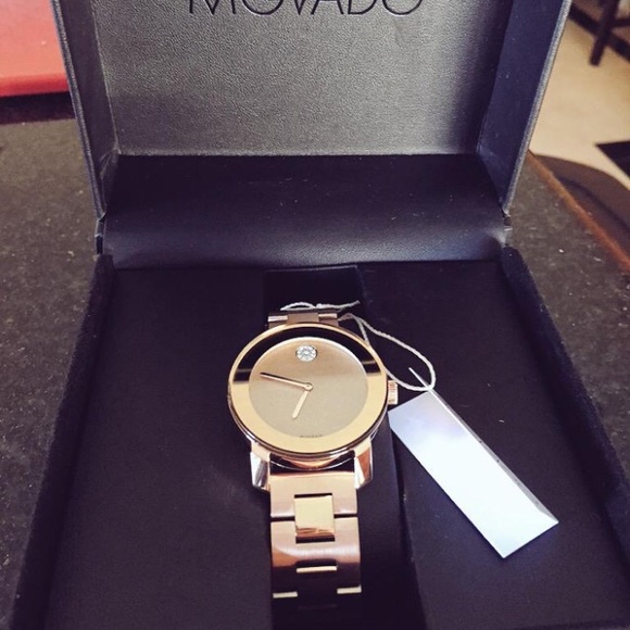 Rose Gold Movado