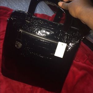 Very Tall black purse