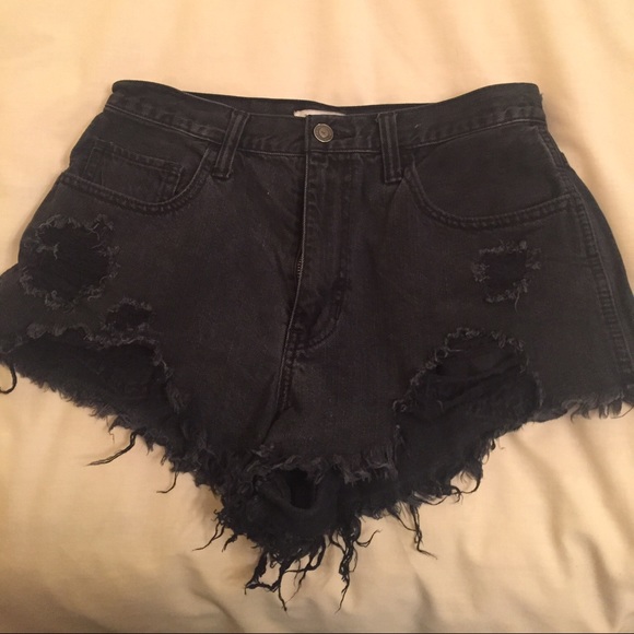 Hollister black hight was shorts