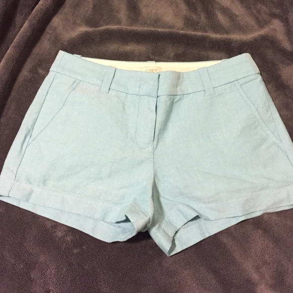 Jcrew light blue Oxford short