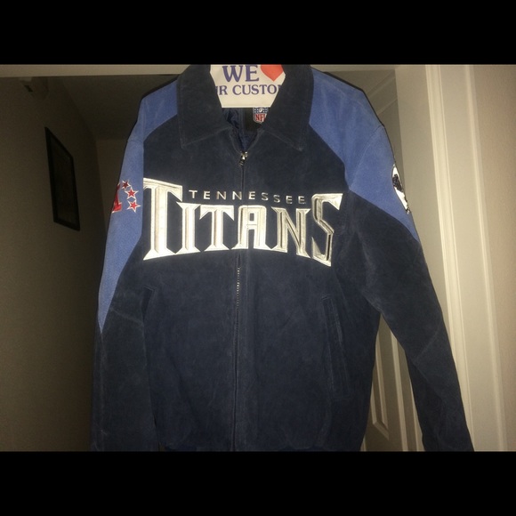 NFL Tennessee Titans suede jacket
