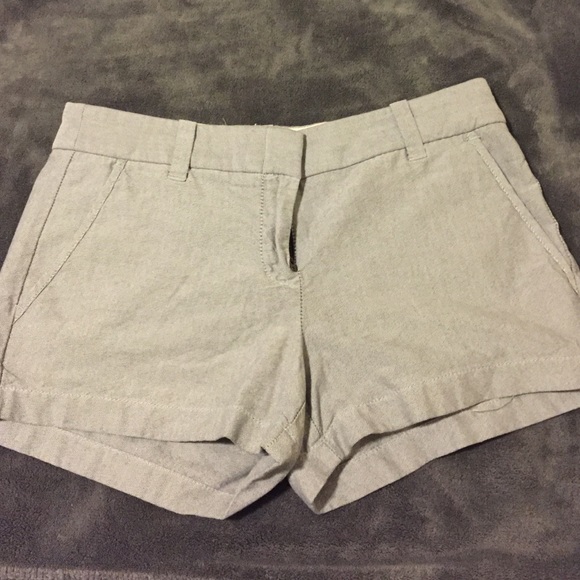 Jcrew light grey Oxford short