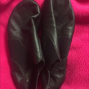 Capezio slip on jazz shoes