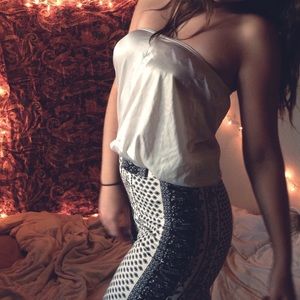 Gypsy style pants made out of silk from Forever 21