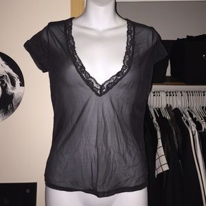 ❗️sold❗️sheer Victoria Secret Top