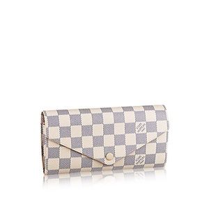 AUTHENTIC Damier Azur Canvas Josephine Wallet