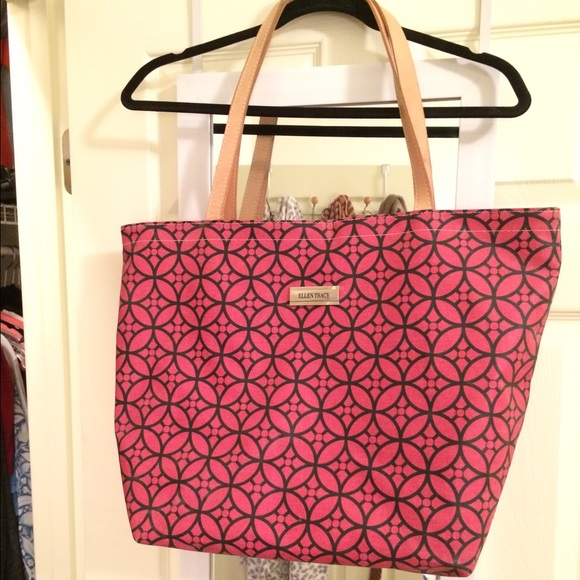Ellen Tracy Handbags - Neoprene Tote