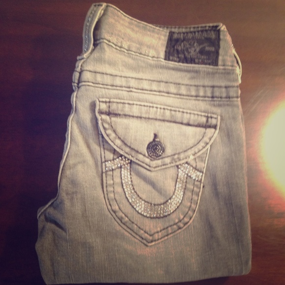 True Religion Jeans W/ Swarovski Crystals
