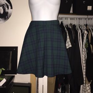Forever 21 Plaid Mini Skirt