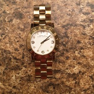 Marc by Marc Jacobs Amy watch in gold