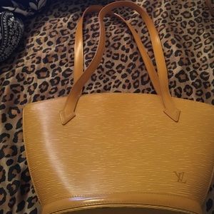 Louis Vuitton LV Epi Yellow Saint Jacques