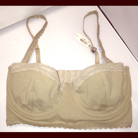 NWT Victoria's Secret cropped corset bra 34B