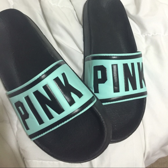 Pink flip flops