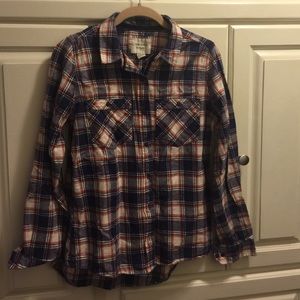 F21 plaid shirt