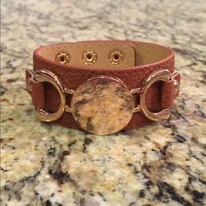 Monogram Cuff Bracelet