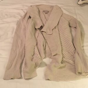 Cream Banana Republic cardigan, barely worn