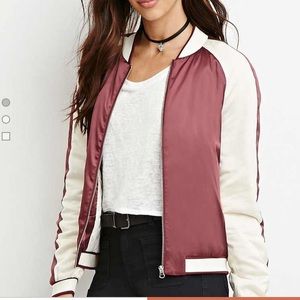 Burgundy bomber