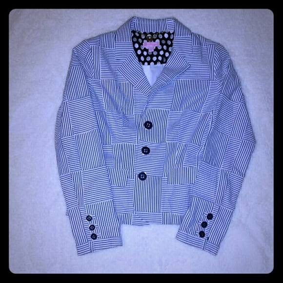 $25 SALE - Lilly Pulitzer patchwork jacket