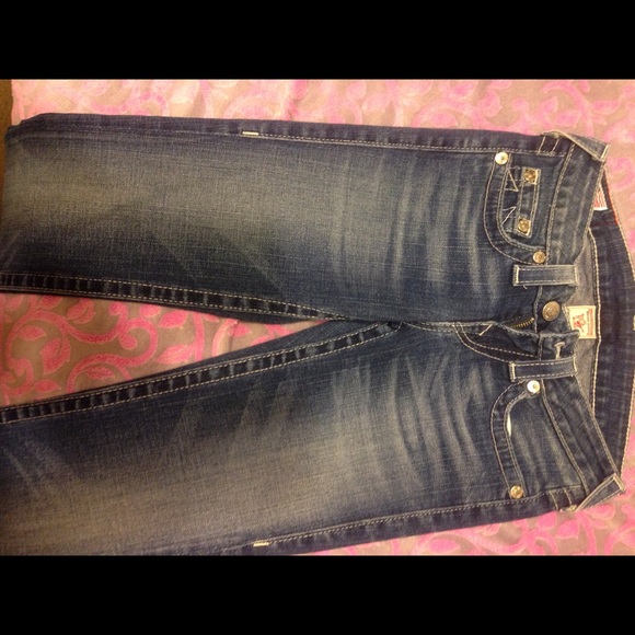 Vintage wash. True Religion Jeans.