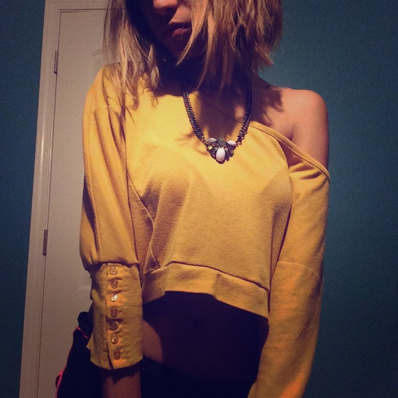 Edgy crop top