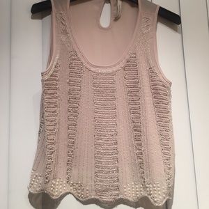 Beaded Paper Crane Top