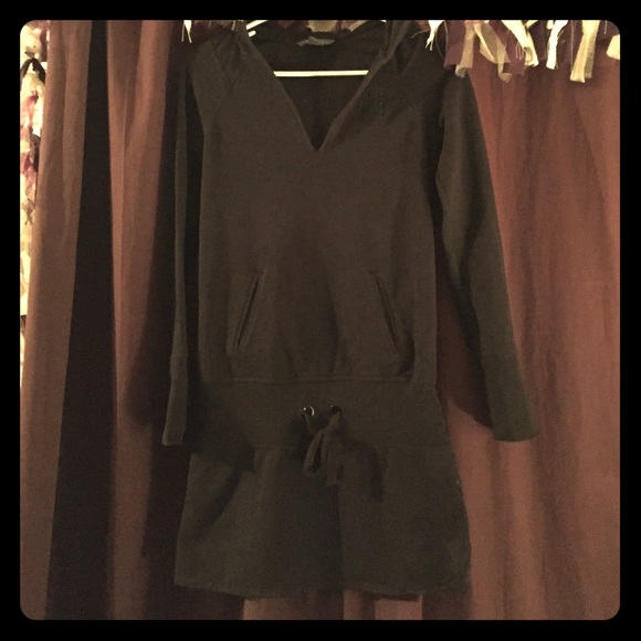 Armani Exchange Hoodie Dress