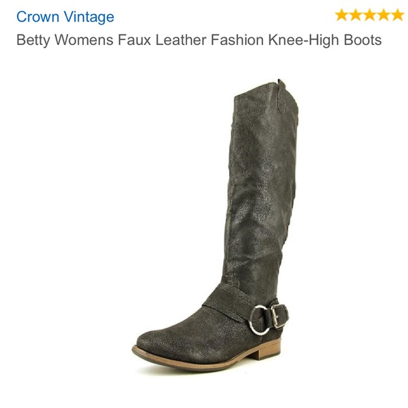 Crown vintage knee high boots!!