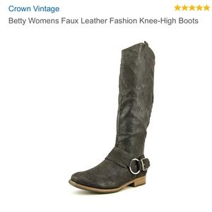 Crown vintage knee high boots!!