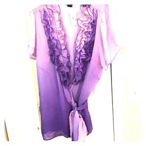 Ombré Lane Bryant wrap shirt