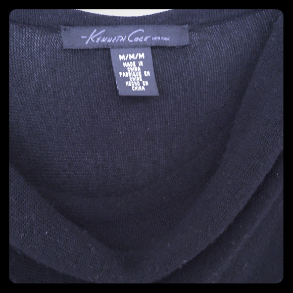Black Kenneth Cole sweater
