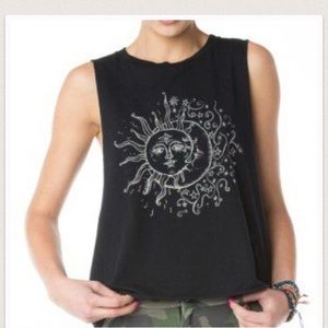 Sun and Moon Muscle Tee